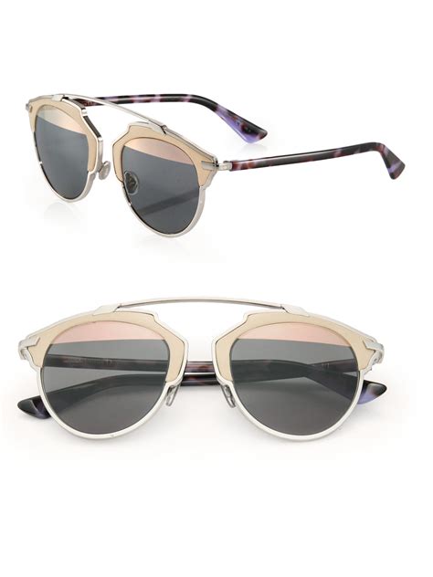 Dior Women's So Real Mirrored Sunglasses, 48mm